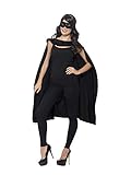 Smiffys Unisex Kostüm Superheld Cape Augenmaske Karneval Fasching...