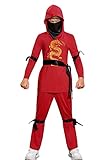 BesserBay Ninjago Kostüm Kinder Jungen Drachen-Muster mit...