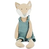 Bieco Kuscheltier Fuchs aus Baumwolle | Kuscheltier Musselin & Leinen...