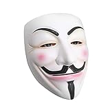 Udekit Hacker Masken V für Vendetta Anonyme Halloween Cosplay Kostüm...