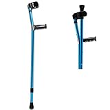 WLKQ Unterarmgehstützen Gehhilfen, Faltbar Krücken Paar mit...