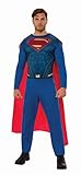 RUBIE'S I-820962STD Superman Kostüm, Herren, blau, one size