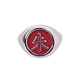 Naruto Akatsuki Uchiha Itachi Shu Cosplay Anime Ring