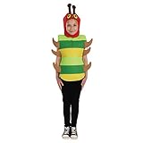 Fun Shack Grünes Raupe Kostüm Kinder, Tierkostüm Kinder Jungen und...