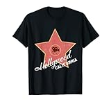 Der Walk of Fame Star aus Hollywood im Vintage-Stil T-Shirt