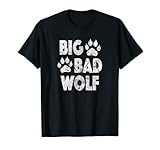 Big Bad Wolf Halloween-Kostüm mit Hundemotiv T Shirt