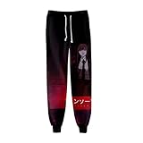 westtrend Chainsaw Man Jogginghose Unisex 3D gedruckte elastische...