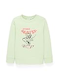 TOM TAILOR Jungen Kinder Sweatshirt mit Print 1035089, Grün, 116-122