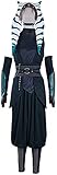 WPLHH Kostüm Ahsoka Tano Cosplay Outfit Halloween Kampfanzug Fancy...
