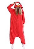 Relaxo Kostüm Cookie Monster Onesie Elmo Einteiler Jumpsuit...