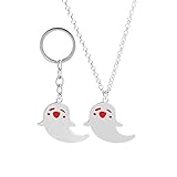 MayDee Genshin Impact Halskette Genshin Hu Tao Elf Anhänger Halskette...