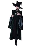 Minerva McGonagall Cosplay Kostüm Damen Hexen Outfit Lange Samt Cape...
