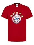 FC Bayern München T-Shirt Logo rot, L