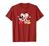 Disney Santa Mickey and Minnie Mouse Holiday T-Shirt