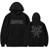 OUHZNUX Lorna Shore-Weinlese Kapuzenpullover Unisex-Band-Sweatshirt...