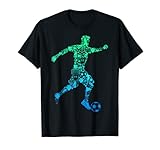 Fußball Fußballer Jungen Kinder T-Shirt