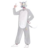 Amscan - Erwachsenenkostüm Tom, Maske, Overall, abnehmbarer Schwanz,...