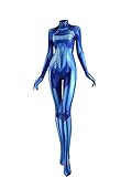 CosplayLife Zero Suit Samus Kostüm | Zero Suit Kostüm XL Blau