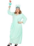 Funidelia | Freiheitsstatue Kostüm für Damen Größe XL ▶ Amerika,...