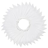 G2PLUS 10M Stoff Wimpelkette, Schöne Wimpelgirlande Stoffgirlande...