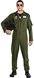 Party City Top Gun: Maverick Flugkostüm für Herren, Halloween,...