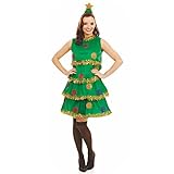 Fun Shack Weihnachtskostüm Damen, Kostüm Weihnachtsbaum Kleid...
