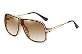 SHEEN KELLY Retro 80er Vintage Piloten Sonnenbrillen Metall Damen...
