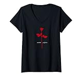Damen Süßeste Perfektion: Rot-weißes Design T-Shirt mit...