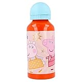 Stor 400 ML Kinder Aluminium Flasche | Peppa Pig Kindness Counts...