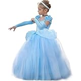 TYHTYM Prinzessin Cinderella Kleid Kostüme Kinder für Mädchen Von...