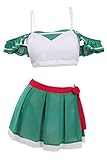 KoleGoe Damen Cosplay Higurashi Kagome Badeanzug Set Kostüm Halloween...