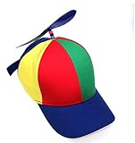YUENWUZINIC Propeller Mütze Bunte Helikopter Mütze Unisex...