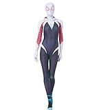 MODBE Spider-Gwen Stacy Halloween Overall Weihnachten Cosplay Kostüm...