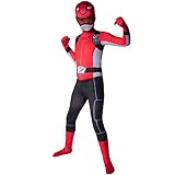 Moprh Rotes Power Ranger Kostüm Kinder