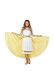 Smiffys 72135 Deluxe Griechischer Umhang, Damen, Gold, Einheitsgröße