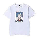 jiminhope Unisex Darling in The FRANXX Anime T-Shirt Sommer Top Paar...