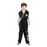 Kinder Jungen Karate Kostüm Cobra Cosplay Verkleidung Kung Fu...