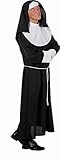 Nonne Kostüm Herrenkostüme Herren Karneval Fasching Schwarz Weiß