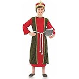 Fun Shack Rotes Sternsinger Kostüm Kinder, Krippenspiel Kostüm Drei...