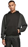 Urban Classics Herren Cut On Sleeve Hoody Sweatshirt, black/charcoal,...