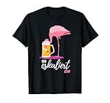 Es Eskaliert Eh Lustiger Spruch Festival Party Disko Shirt T-Shirt