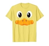 Enten Gesicht T Shirt Halloween Kostüm Idee T-Shirt