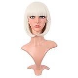 MapofBeauty 12 Zoll/30cm Natürliche Weibliche Kurze Glatte Haare BOB...
