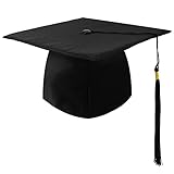 KEELYY Bachelor Hut Unisex Doktorhut Graduation Cap Verstellbar...