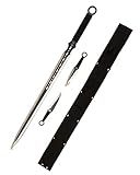EIN Satz 1 Katana Ninja Schwert und 2 Wurfmesser scharf echt zum...