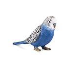 MOJO 387292 Budgerigar (blau) Spielzeugfigur, Mehrfarbig