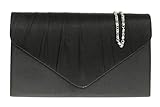 Girly Handbags Schöne Elegante Gefaltete Satin Clutch Tasche...