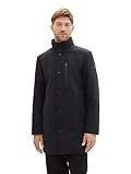 TOM TAILOR Herren 1037362 2-in-1 Wollmantel mit integrierter...