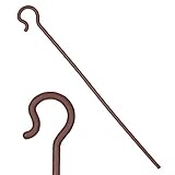 Widmann 7605 - Hirtenstab, Länge 148 cm, braun, aus Kunststoff,...