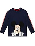 Disney Jungen Sweatshirt Mickey Mouse Blau 92